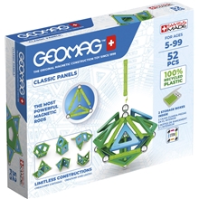 Geomag Classic Panels Recycled 52 Delar