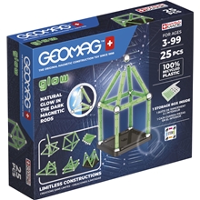 Geomag Glow Recycled 25 Delar