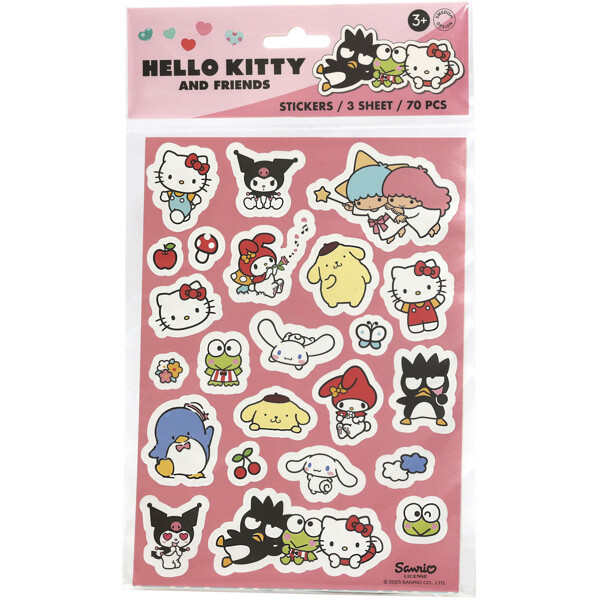 Hello Kitty Klistermärken (Bild 1 av 2)