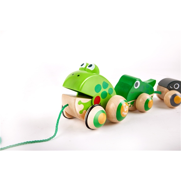 Hape Pull Along Frog Family (Bild 2 av 6)