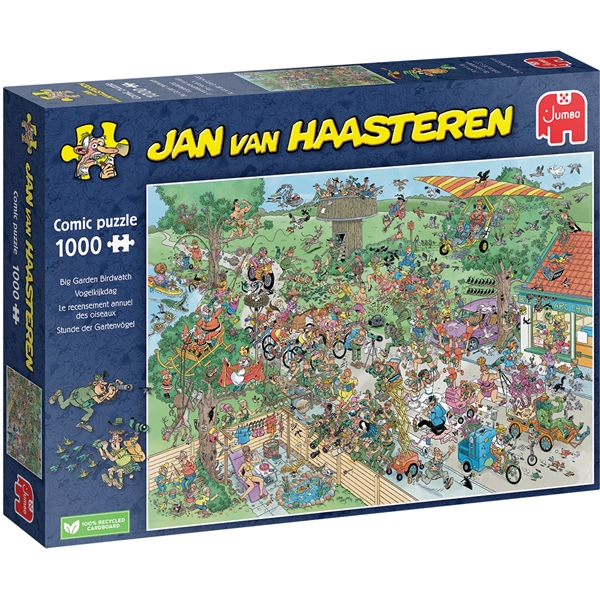 Pussel 1000 Bitar - Big Garden Birdwatch (Bild 1 av 2)