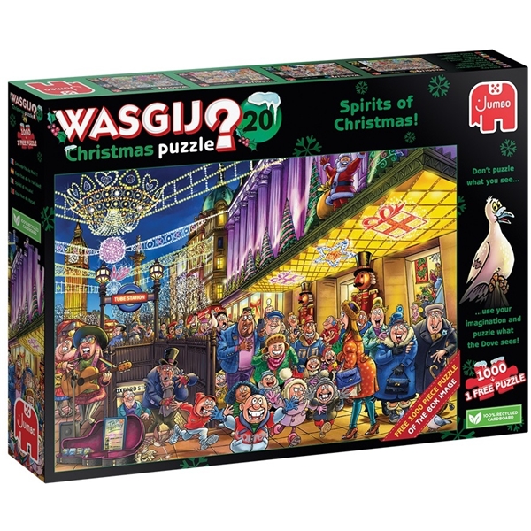 Wasgij Christmas 20 Spirits of Christmas! (2x1000) (Bild 1 av 2)