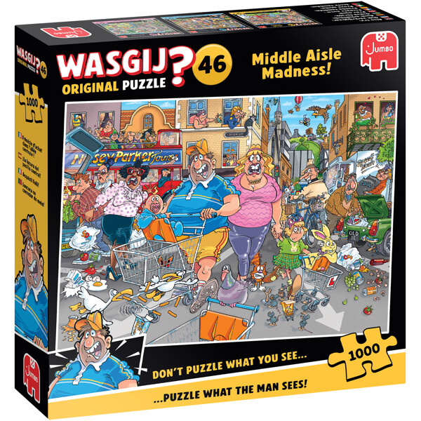 Wasgij Original 46 Middle Aisle Madness! (Bild 1 av 2)