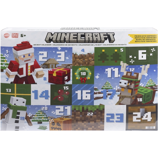 Minecraft Core Figures Advent Calendar 2024 (Bild 1 av 3)