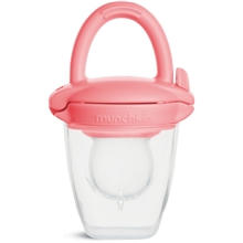 Peach - Munchkin Baby Food Feeder Silikon