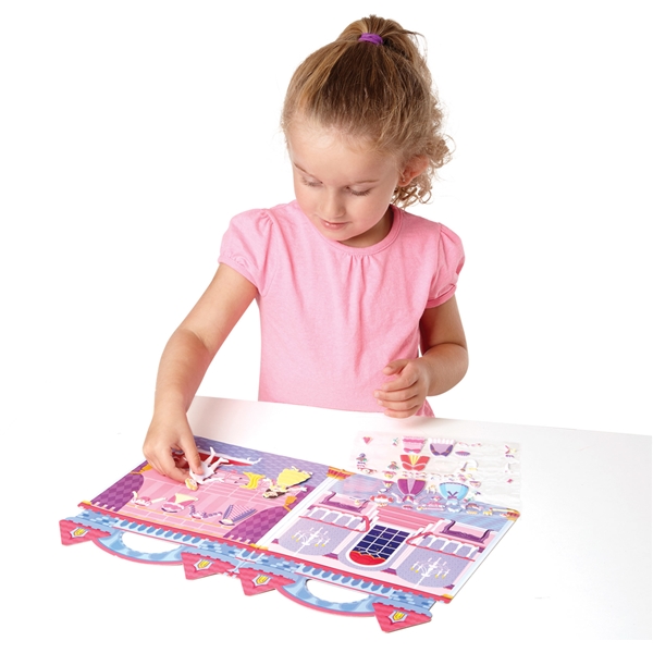 Reusable Puffy Stickers Playset Princess (Bild 3 av 3)