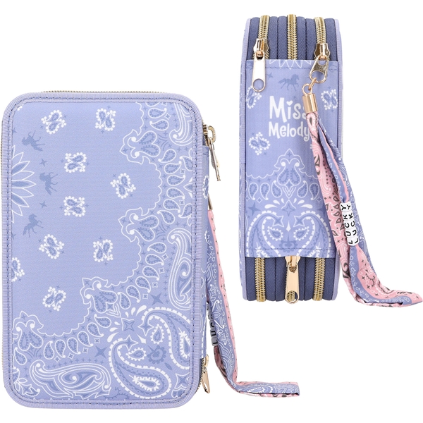 Miss Melody Trippelpennfodral BANDANA (Bild 3 av 7)