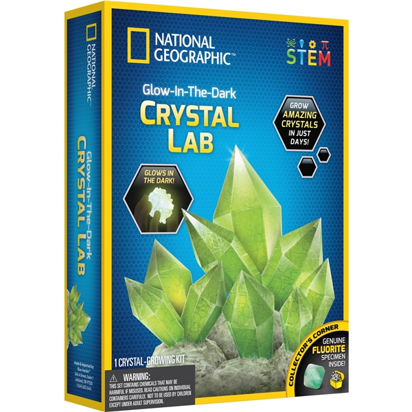 National Geographic Glow in Dark Crystal Growing (Bild 1 av 6)