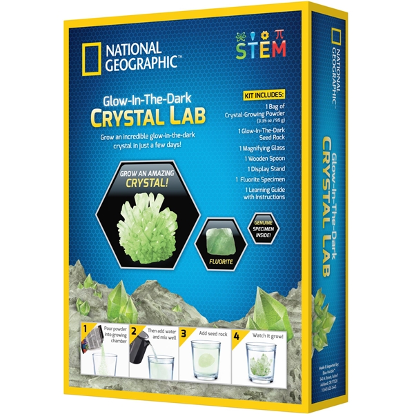 National Geographic Glow in Dark Crystal Growing (Bild 6 av 6)