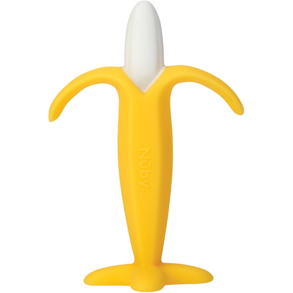 Nuby Teether Silicone Banana (Bild 1 av 5)