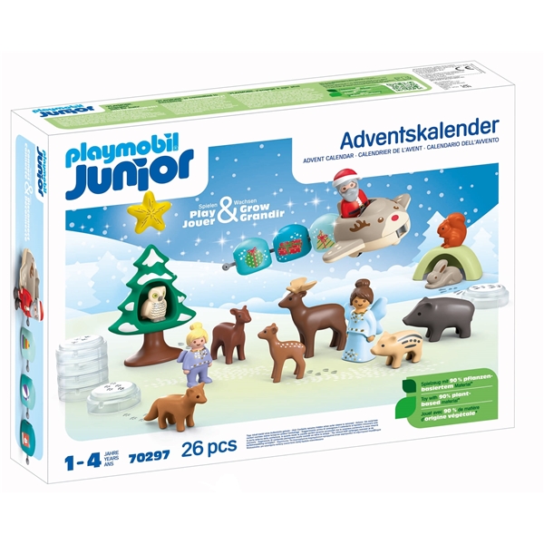 70297 Playmobil Adventskalender Snowy Christmas (Bild 1 av 2)