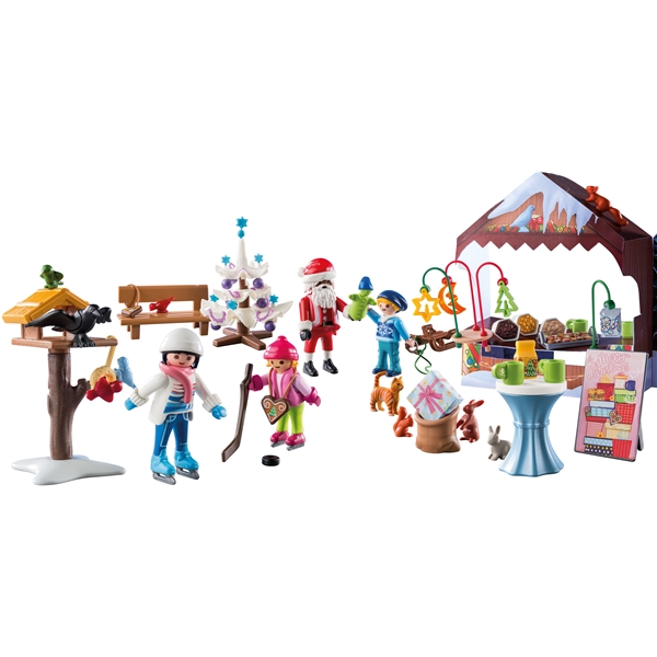 71472 Playmobil Adventskalender Christmas Market (Bild 2 av 2)