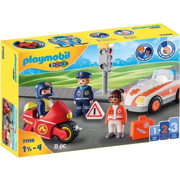 71156 Playmobil 1.2.3 Vardagshjältar (Bild 1 av 6)