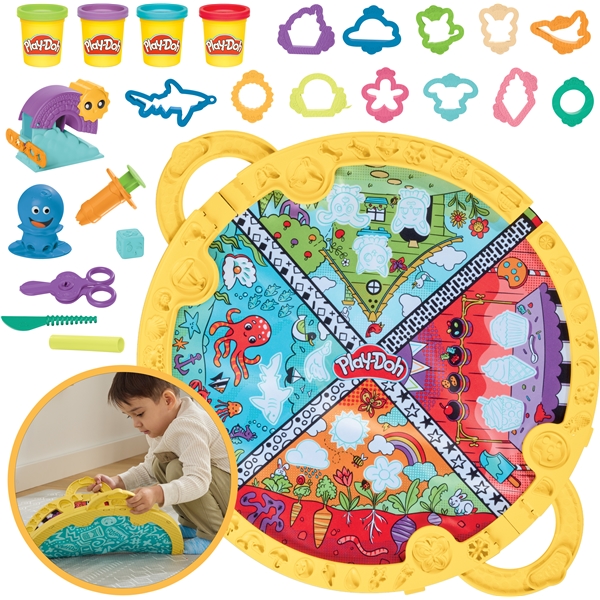 Play-Doh Fold and Go Playmat (Bild 3 av 4)