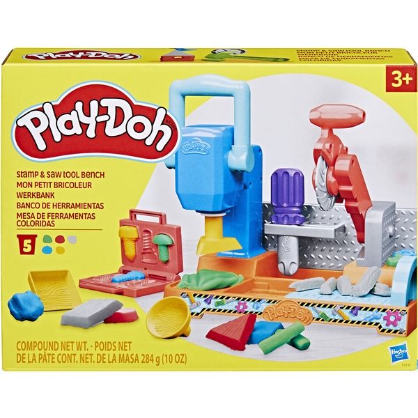 Play-Doh Playset Stamp & Tool Bench (Bild 1 av 5)