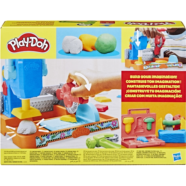 Play-Doh Playset Stamp & Tool Bench (Bild 5 av 5)