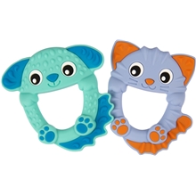 Playgro Silicone Teethers 2-p