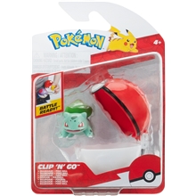 Pokémon Clip n' Go Bulbasaur & Poke Ball