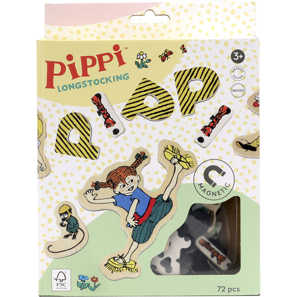 Pippi Magnetbokstäver & Figurer (Bild 3 av 3)