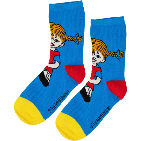 Pippi Strumpor Blå/Röd 2-pack (Bild 2 av 3)