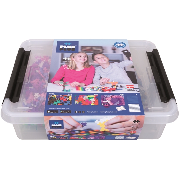 Plus-Plus Storage Box Mix 2400 Delar (Bild 1 av 2)