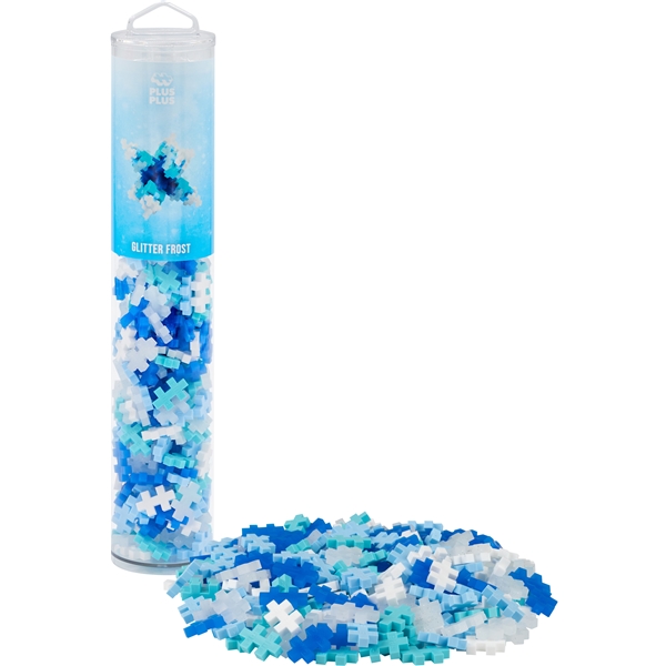 Plus-Plus Glitter Frost mix Tube (Bild 1 av 3)