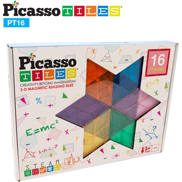 Picasso Tiles 16 Delar Geometry Styles (Bild 1 av 2)