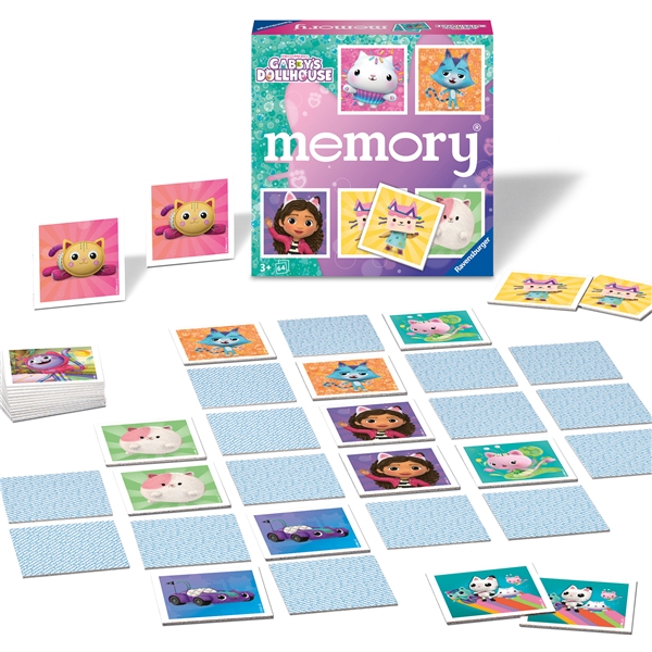 Ravensburger Memory Gabby's Dollhouse (Bild 2 av 2)