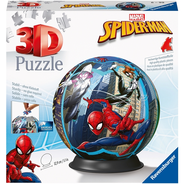 Pussel 3D 72 Bitar Spider-Man (Bild 1 av 4)