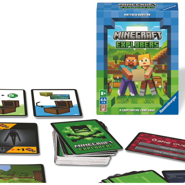 Ravensburger Kortspel: Minecraft Explorers (Bild 3 av 4)