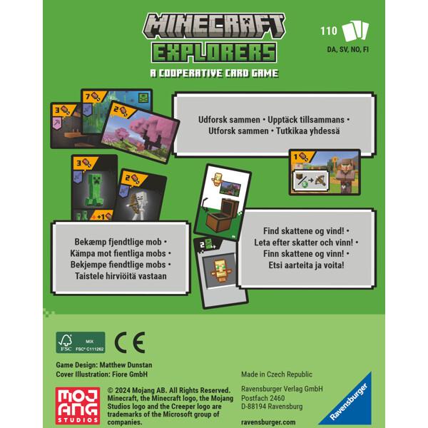 Ravensburger Kortspel: Minecraft Explorers (Bild 4 av 4)