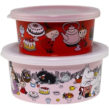 Mumin Lilla My Snackbox 2-p