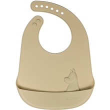 Mumin Silikon Haklapp 1-pack Latte Beige