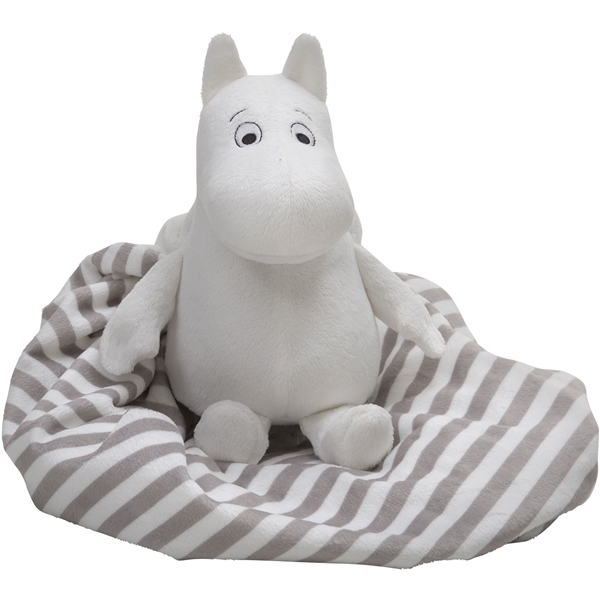 Mumin Snuttefilt XL med figur (Bild 2 av 2)