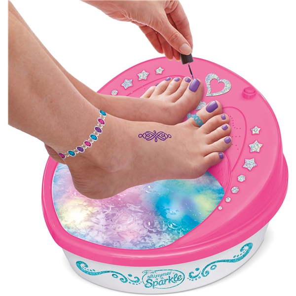 Shimmer n' Sparkle 5-in-1 Light Up Spa Salon (Bild 5 av 6)