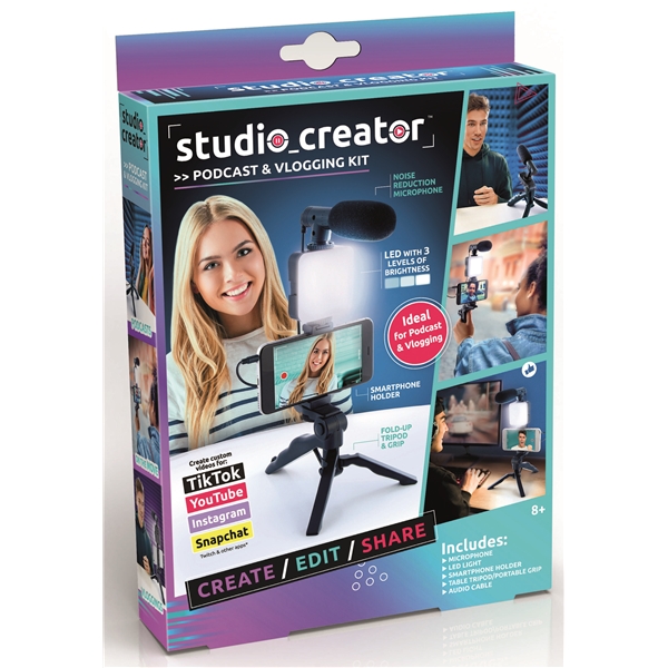 Studio Creator Podcast & Vlogging Kit (Bild 1 av 9)