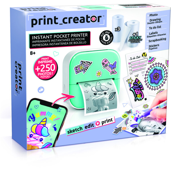 Photo Creator Retro Instant Pocket Printer (Bild 1 av 6)