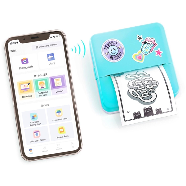 Photo Creator Retro Instant Pocket Printer (Bild 4 av 6)