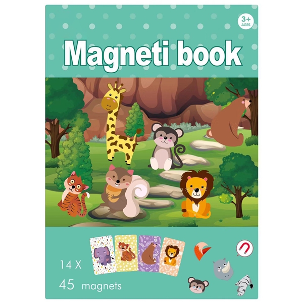 Magnetbok Animal World (Bild 2 av 2)