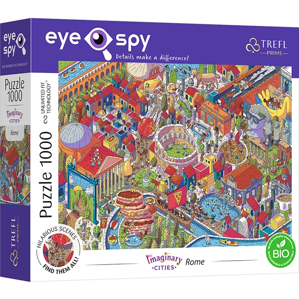 Trefl Prime Pussel Eye-Spy Rome 1000 Bitar (Bild 1 av 2)