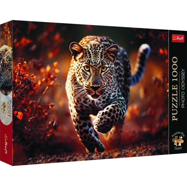 Pussel 1000 Bitar Trefl Wild Leopard (Bild 1 av 2)