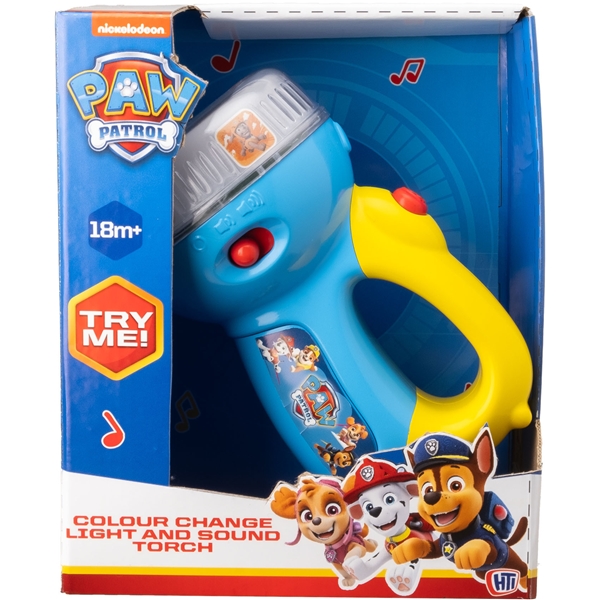 Paw Patrol Ficklampa med Ljud (Bild 1 av 2)