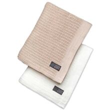 Vinter & Bloom Filt Soft Grid Eko 2-p Bright White/Gold