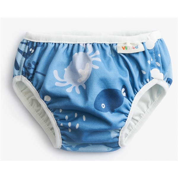 Vimse Swim Diaper Blue Whale (Bild 1 av 2)