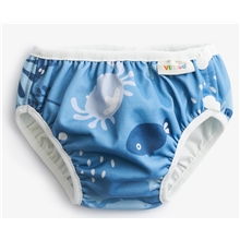 XL - Vimse Swim Diaper Blue Whale