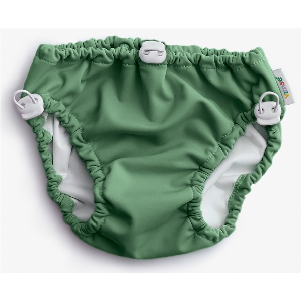 Vimse Swim Diaper Drawstring Olive Green (Bild 1 av 2)