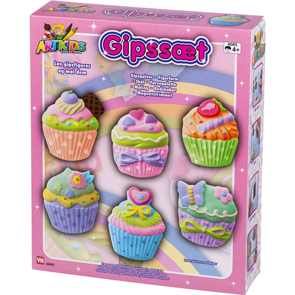 Artkids Gipsset Cupcake