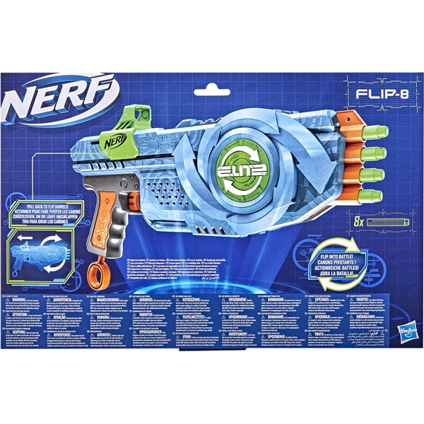 NERF N-Strike Elite 2.0 Flipshots Flip 8 (Bild 3 av 3)