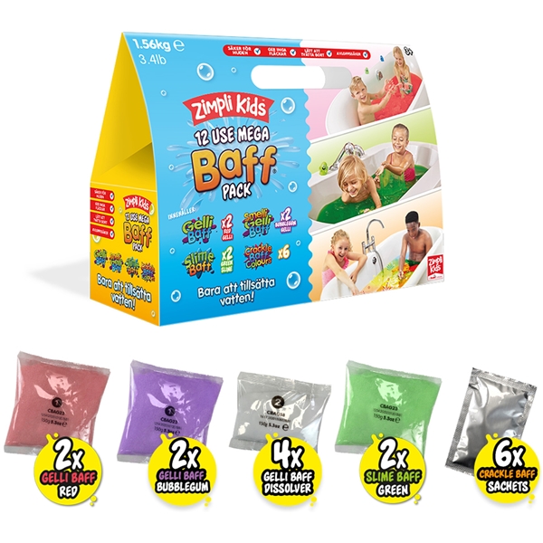 Zimpli Kids Gelli Baff Multipack (Bild 1 av 2)